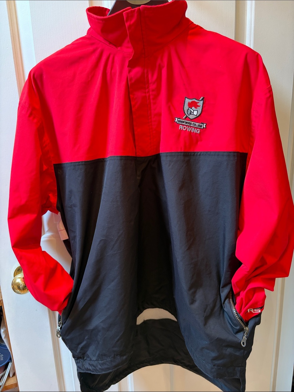 Brentwood College Rowing Club Water-Resistant Splash Jacket large tall
